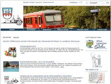 Tablet Screenshot of kirchheim-ufr.de